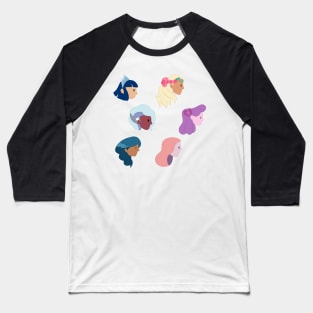 Princess Aliance - Icons Baseball T-Shirt